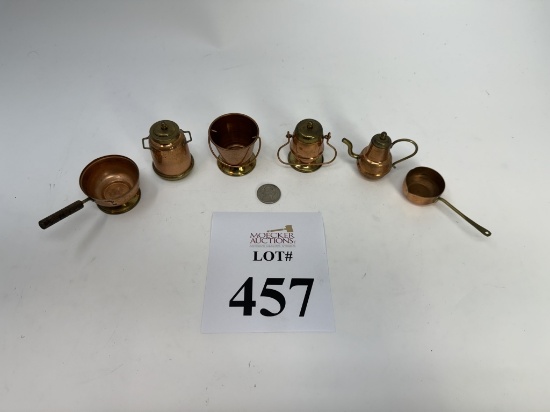 MINI VINTAGE COPPER KITCHEN ITEMS