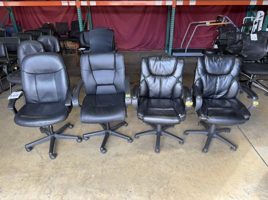 LOT CONSISTING OF OFFICE ROLLING CHAIRS (4)
