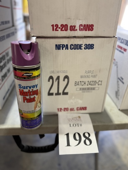 BOXES OF AERVOE PURPLE MARKING PAINT