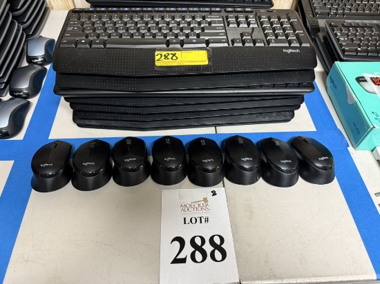 LOGITECH WIRELESS KEYBOARDS WITH MOUSE