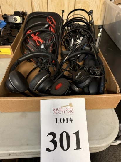 ASSORTED HEADSETS