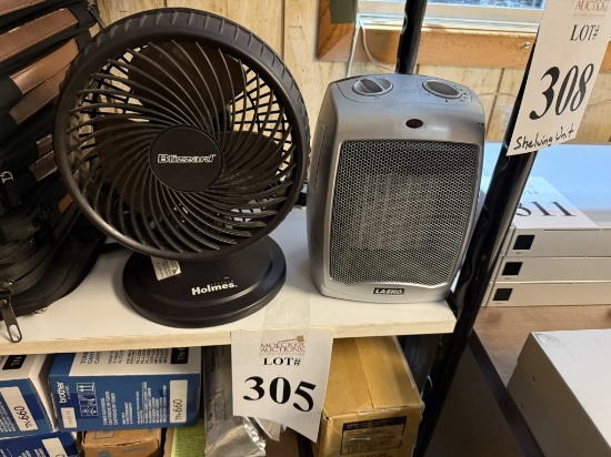 LOT CONSISTING OF LASKO DESKTOP HEATER