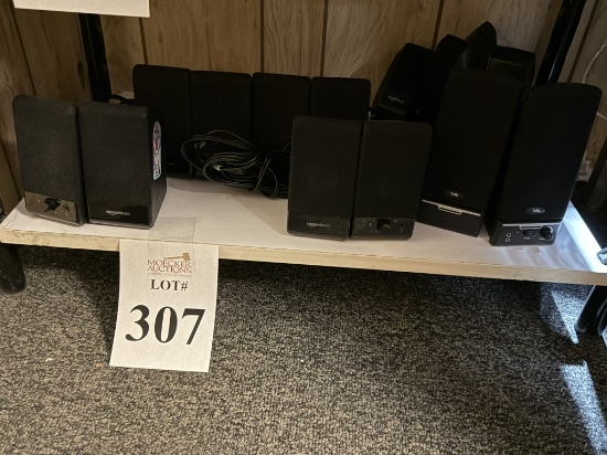 LOT CONSISTING OF ASSORTED COMPUTER SPEAKERS