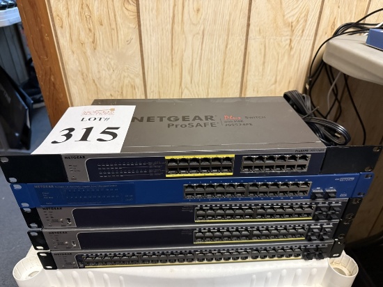 ASSORTED NETGEAR SWITCHES
