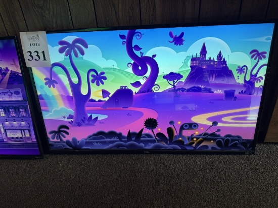 TCL 42" ROKU TV WITH REMOTE CONTROL