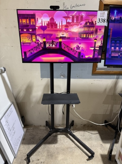 TCL 43" ROKU TV ON VIVO ROLLING STAND