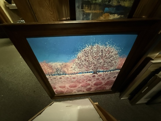 LOT CONSISTING OF ASSORTED SIZE WALL ART