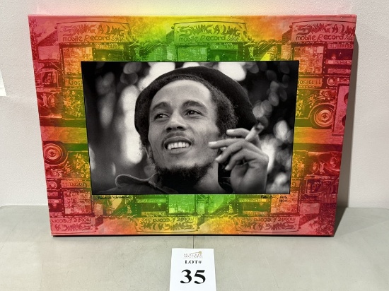 BOB MARLEY CANVAS PRINT