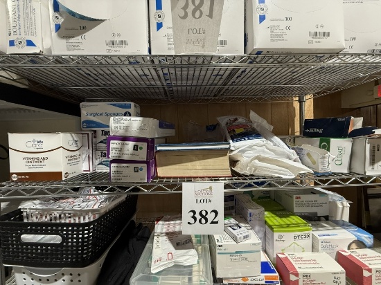 LOT CONSISTING OF ASSORTED MEDICAL SUPPLIES