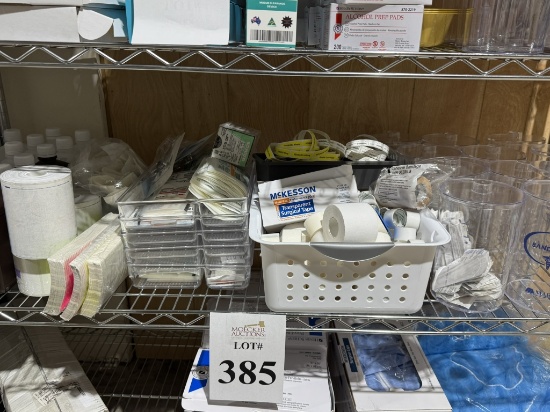 LOT CONSISTING OF ASSORTED MEDICAL SUPPLIES
