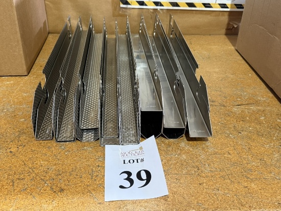 LOT CONSISTING OF STAINLESS STEEL WALL MOUNT BRACKETS