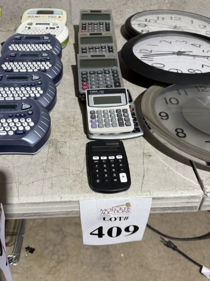 LOT CONSISTING OF ASSORTED CALCULATORS
