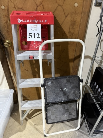 LOT CONSISTING OF (1) LOUISVILLE LADDER 4'