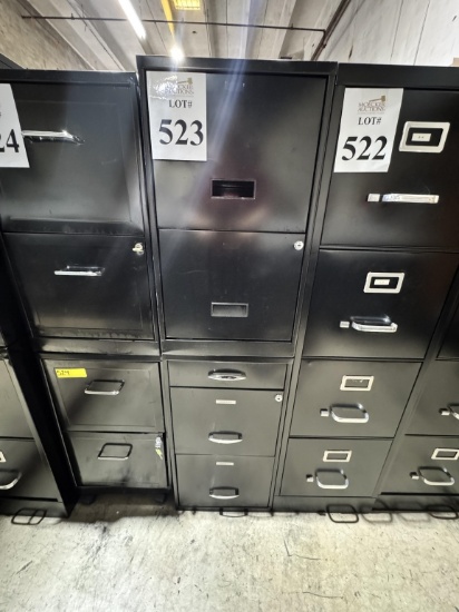 (1) 2-DRAWER AND (1) 3-DRAWER  FILING CABINET