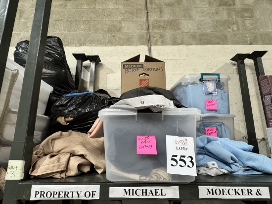LOT CONSISTING OF ASSORTED MEDICAL CURTAINS