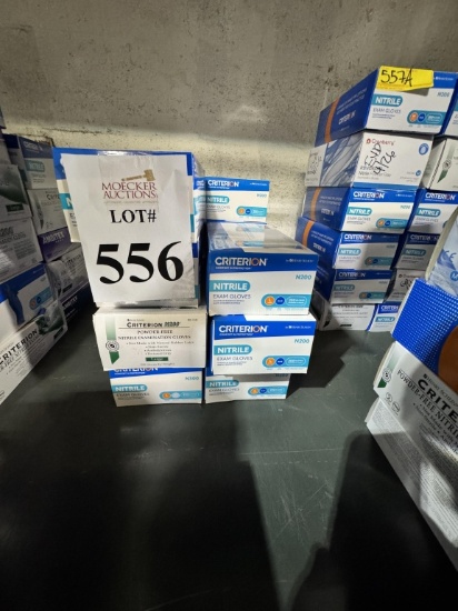UNOPENED BOXES OF LARGE NITRILE GLOVES