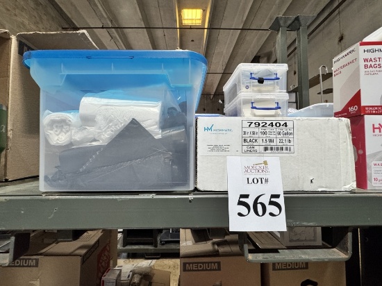 LOT CONSISTING OF ASSORTED CAN LINERS