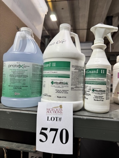 LOT CONSISTING OF MEDICAL GRADE DISINFECTANTS