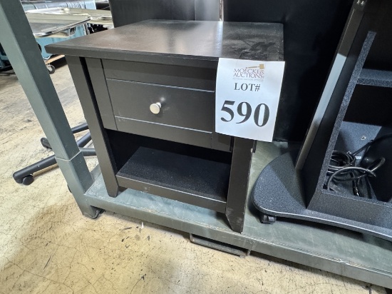 LOT CONSISTING OF 1-DRAWER SLIDE TABLE