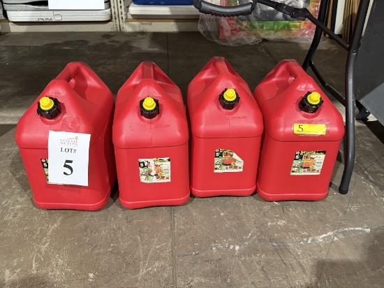 SELF-VENTING 5 GALLON GAS CANS