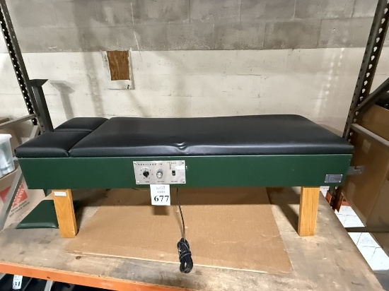 6' THOMAS TABLE HERITAGE 10 ROLLER MASSAGE TABLE