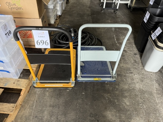 FOLDABLE PLATFORM DOLLY CARTS