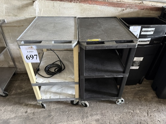 PLASTIC UTILITY CART