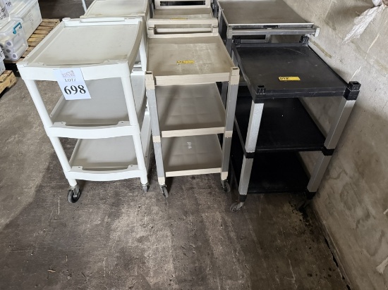 PLASTIC UTILITY CART