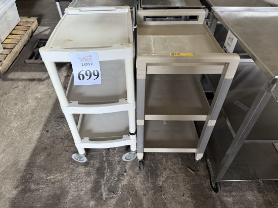 PLASTIC UTILITY CART