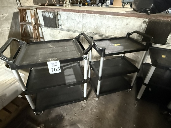 PLASTIC UTILITY CART