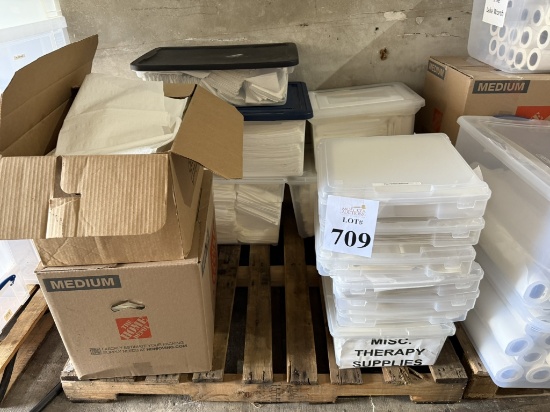LOT CONSISTING OF DISPOSABLE FACE PAPER SHEETS