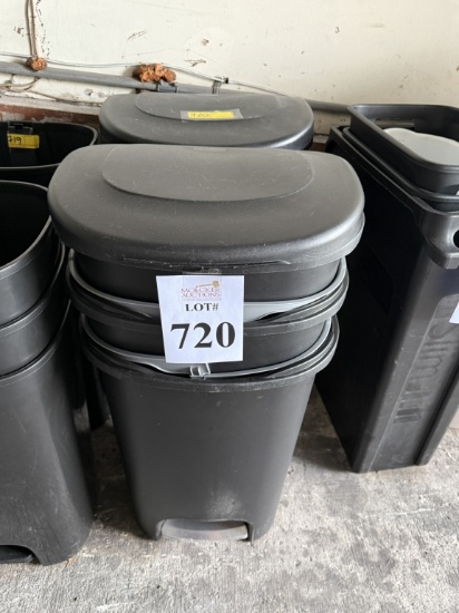 LOT CONSISTING (6) TRASH BASKETS