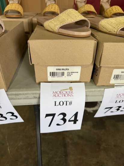 KAANAS MALLORCA WOVEN SANDALS (1) PAIR