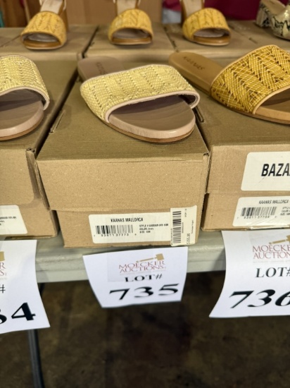KAANAS MALLORCA WOVEN SANDALS (1) PAIR