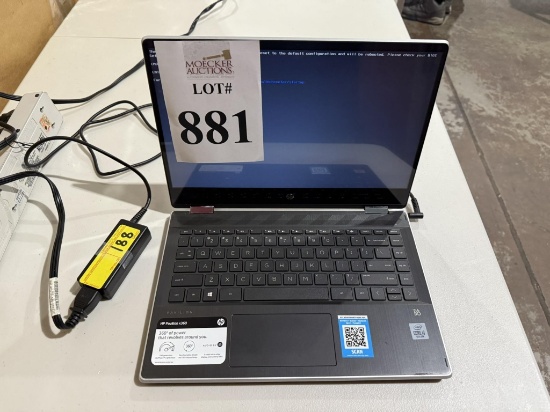 HP PAVILION X360 CORE i3 LAPTOP