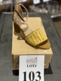 KAANAS BLOCK HEEL SANDAL (1) PAIR SIZE 9