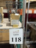 LOT CONSISTING OF BRUSHED STAINLESS STEEL MENU SIGN HOLDERS