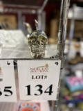 SKULLS WITH CLIPS (CHROME)