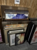LOT CONSISTING OF ASSORTED SIZE WALL ART