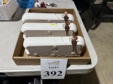LOT CONSISTING OF SHARPS CONTAINER WALL MOUNTS WITH KEYS