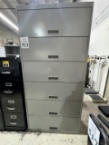 6-DRAWER VERTICAL METAL FILE CABINET