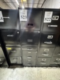 (1) 2-DRAWER AND (1) 3-DRAWER  FILING CABINET