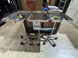 MAYO STAND TRAYS WITH ADJUSTABLE HEIGHTS