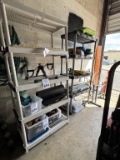 VENTILATED PLASTIC SHELVING UNIT