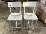 ALUMINUM BAR STOOLS