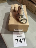 KAANAS MALLORCA SNAKESKIN MULES SANDAL (1) PAIR
