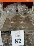 LOT CONSISTING OF (8) COCKTAIL GLASSES