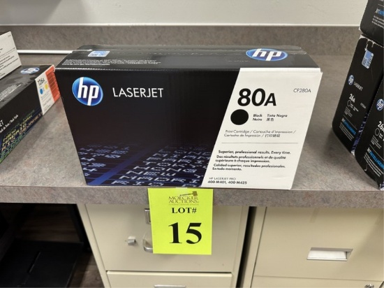 HEWLETT PACKARD 80A BLACK TONER CARTRIDGE