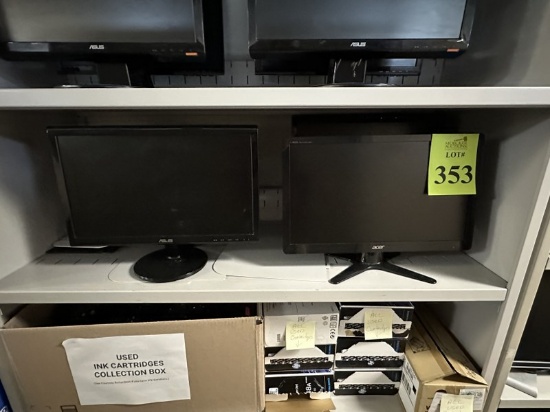 VARIOUS SIZE AND BRAND LCD MONITORS