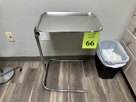 MOBILE STAINLESS STEEL INSTRUMENT STAND